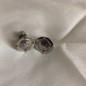 Michael Kors Silver Tone Studs